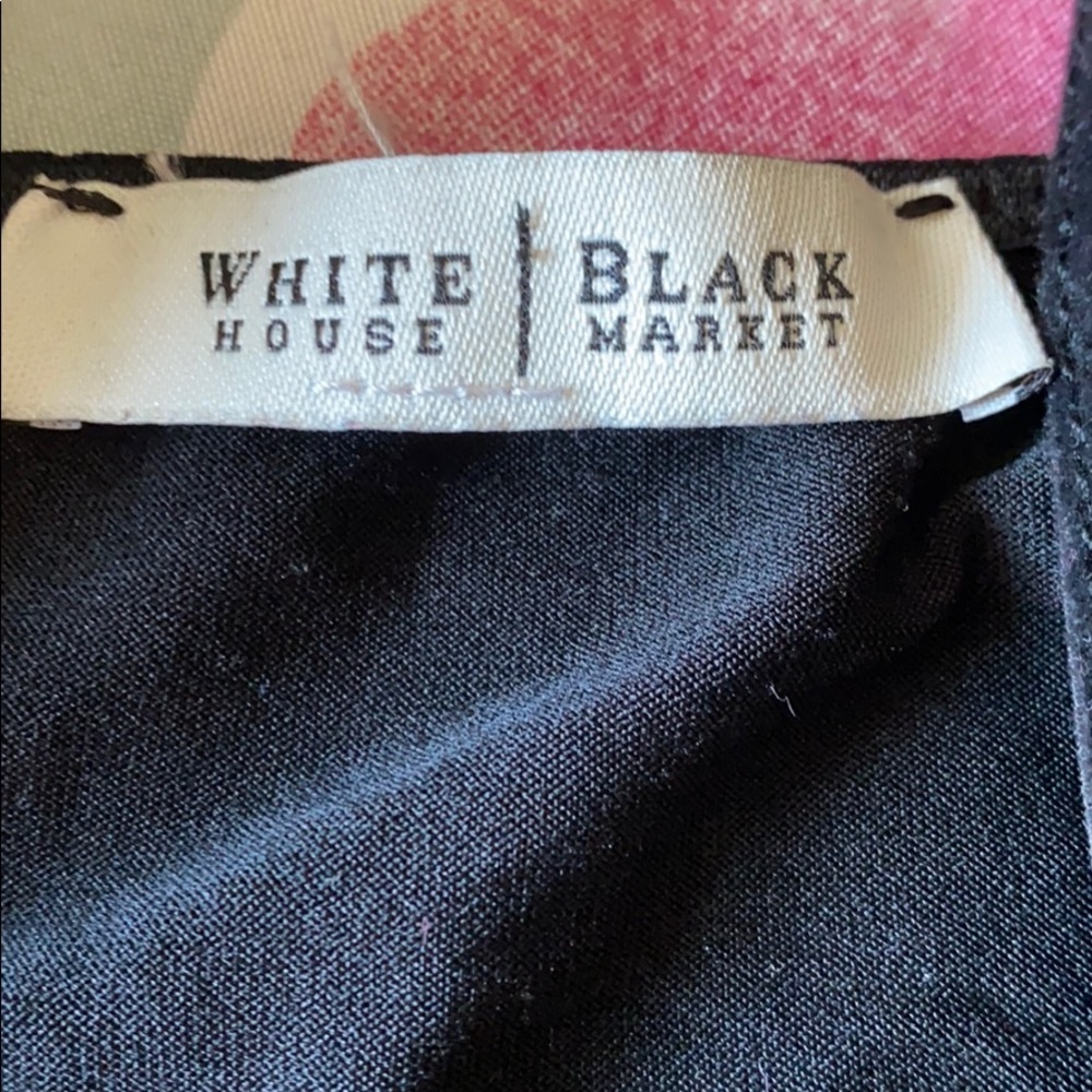 Black velvet patterned top